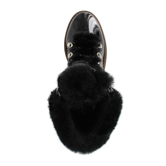 Portland Boot Company CECE Boots with Fur Trim A2 - Picture 4 of 10